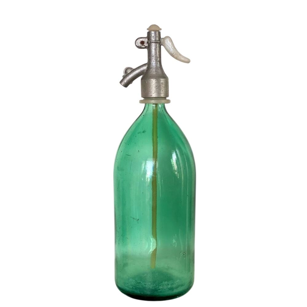 Antique Mid-Century Romanian Sibiu Seltzer Siphon Bottle - Picture 3 of 6